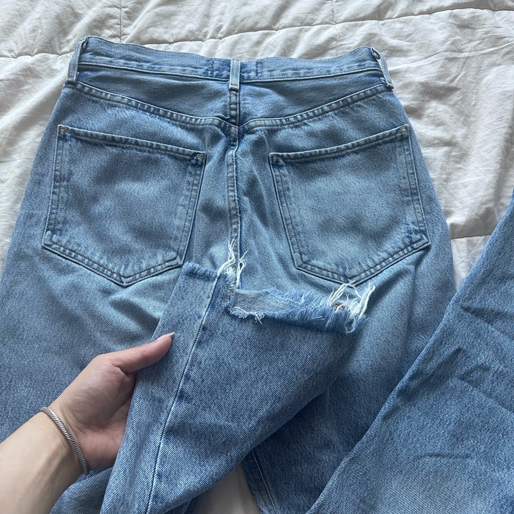 AGOLDE Riley Cropped Jeans - Picture 4 of 6